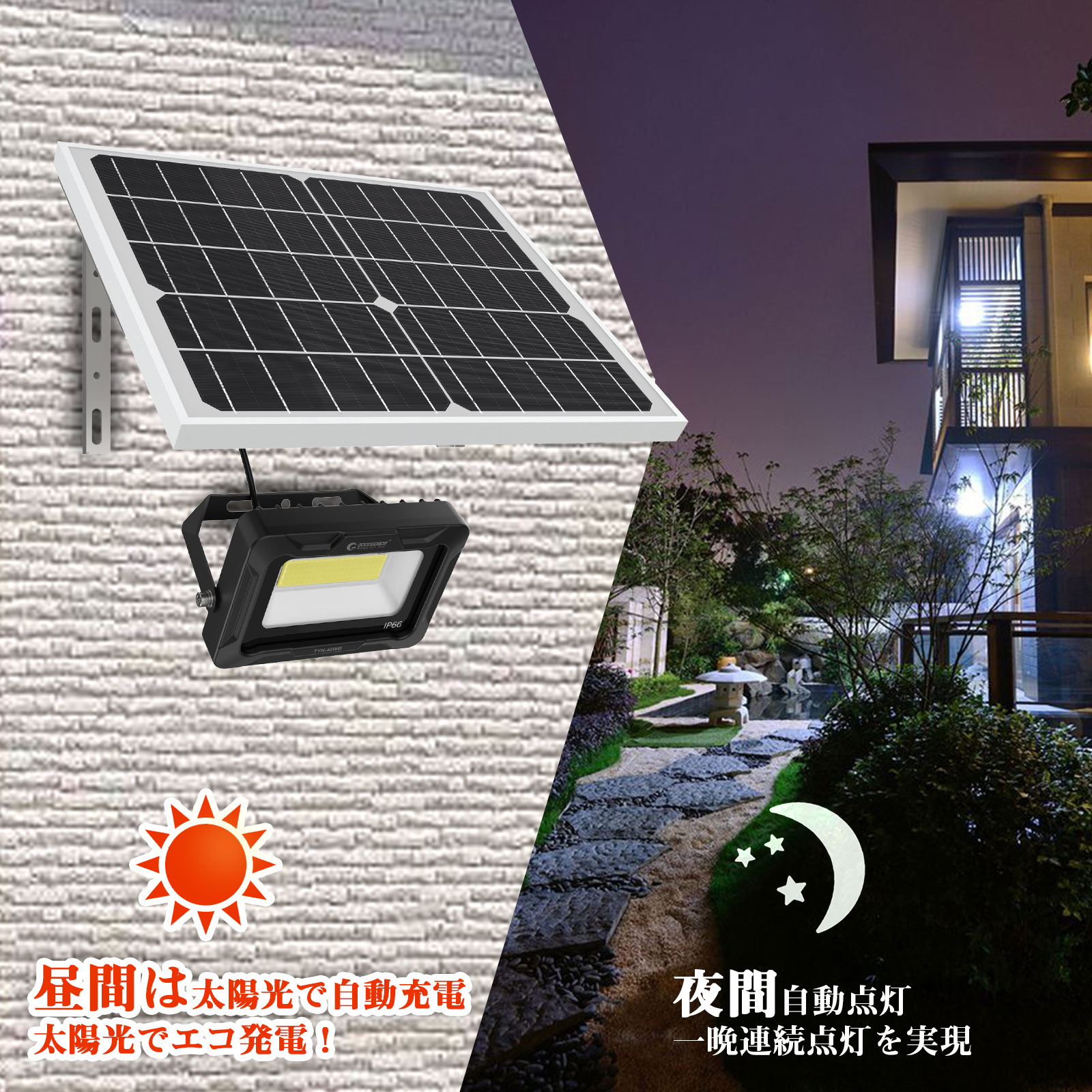 ★新品★屋外 ソーラーライト 3灯式LED 明るい設計